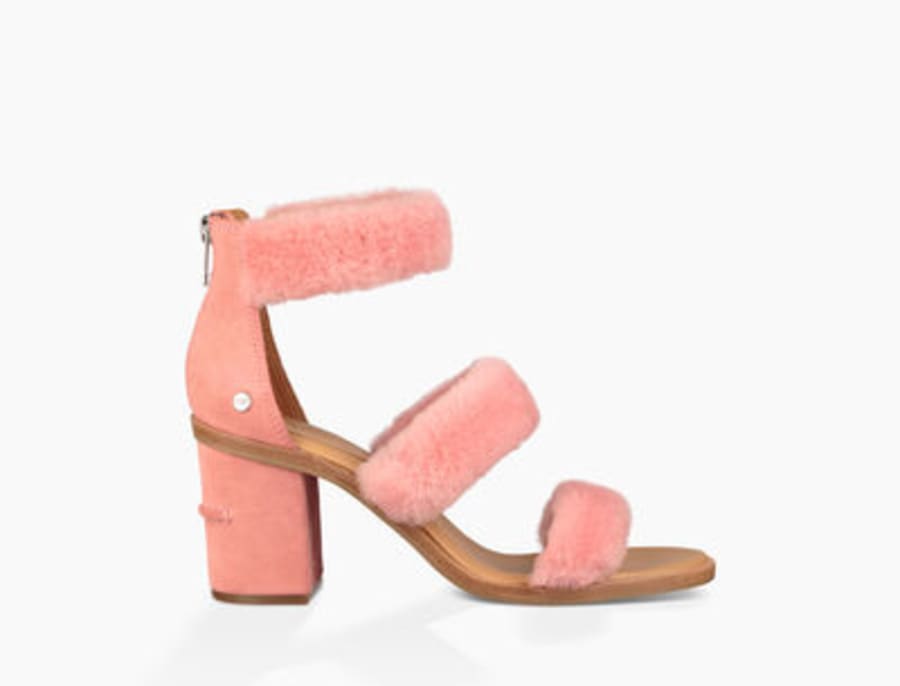 Ugg del rey fluff 2025 heel